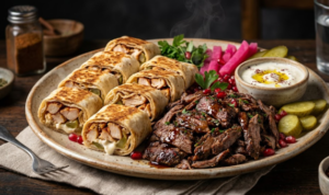 الشاورما الدمشقية مقابل الشاورما العالمية