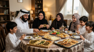 قصة عائلة سعودية وجمعتها مع الفطائر